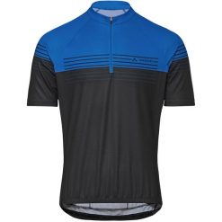 Koszulka rowerowa M Posta HZ Tricot II. Niebieskie koszulki sportowe męskie Vaude, m, bez wzorów, z materiału, bez kołnierzyka, bez ramiączek, na fitness i siłownię. Za 369.00 zł.