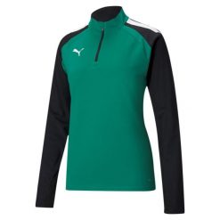 Damska bluza dresowa Puma Team Liga. Czarne bluzy damskie Puma, m, bez wzorów, z dresówki, bez kaptura. Za 180.70 zł.