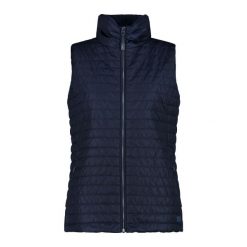 Damska kurtka puchowa CMP. Niebieskie kurtki damskie CMP, bez wzorów, z puchu, bez kaptura. Za 449.65 zł.