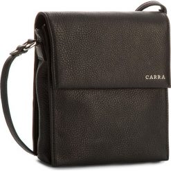 Torebka CARRA - EC547/14 Nero. Czarne listonoszki damskie Carra, ze skóry. W wyprzedaży za 289.00 zł.