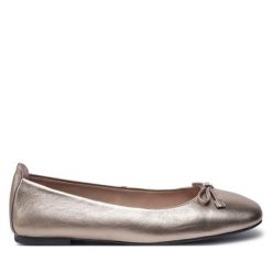 Baleriny Unisa. Żółte baleriny damskie Unisa, bez wzorów, bez obcasa. Za 309.99 zł.