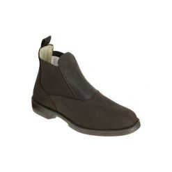Sztyblety jeździeckie Classic brązowe 46-48. Brązowe botki męskie FOUGANZA, z gumy. Za 129.99 zł.