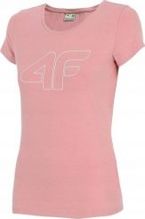 4f Koszulka damska 4F jasny róż H4Z22 TSD353 56S S. Czerwone t-shirty damskie 4f, s, bez wzorów, bez kołnierzyka. Za 40.28 zł.
