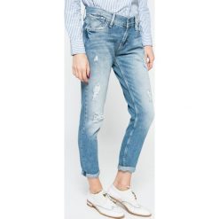 Pepe Jeans - Jeansy. Niebieskie jeansy damskie Pepe Jeans. W wyprzedaży za 299.90 zł.