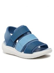 Reima Sandały 5400133A Niebieski. Niebieskie sandały chłopięce Reima, z materiału, bez zapięcia. Za 229.99 zł.