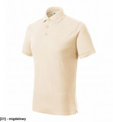 Prime (GOTS) - ADLER - Prime (GOTS) - Koszulka polo męska, Certified by Intertek GOTS-14289, 200 g/m2, 100 % bawełna organiczna - migdałowy S. Koszulki polo męskie Malfini, m, bez wzorów, z bawełny, bez ramiączek. Za 102.88 zł.