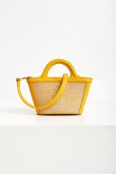 Torebka mini koszyk TWINSET ACTITUDE. Plecaki damskie Twinset Milano, bez wzorów, bez dodatków. W wyprzedaży za 465.87 zł.