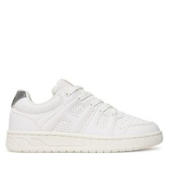 Sneakersy HUGO. Białe trampki i tenisówki chłopięce Hugo, bez wzorów, bez zapięcia. Za 489.99 zł.