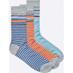 Pepe Jeans - Skarpety (3-pack). Szare skarpety męskie Pepe Jeans, z bawełny. W wyprzedaży za 39.90 zł.
