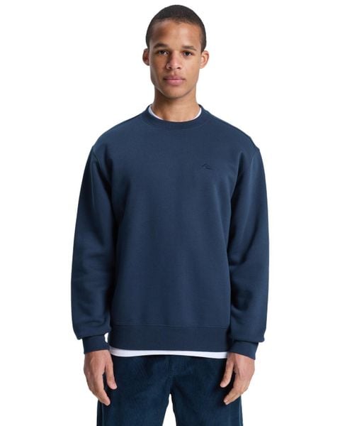Bluza dla Mężczyzn SALT WATER Niebieski. Niebieskie bluzy męskie Quiksilver, l, bez wzorów, z bawełny, bez kaptura. Za 239.99 zł.