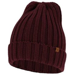 Gruba dzianinowa męska czapka modna, rozmiar uniwersalny. Brązowe czapki i kapelusze męskie Sarlini, na zimę, bez wzorów, z dzianiny, eleganckie. Za 109.85 zł.