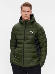 Puma Kurtka puchowa PackLITE 849355 Zielony Slim Fit. Zielone kurtki męskie Puma, l, bez wzorów, z puchu, bez kaptura. Za 449.99 zł.