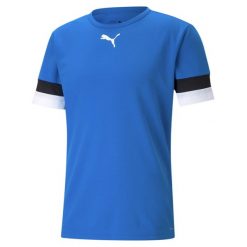 Koszulka męska Puma teamRISE Team. Czarne koszulki sportowe męskie Puma, m, bez wzorów, bez kołnierzyka, bez ramiączek, do piłki nożnej. Za 69.90 zł.