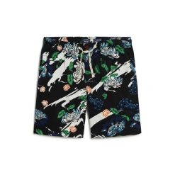 Szorty bermudzkie Superdry. Czarne szorty męskie Superdry., na lato, l, bez wzorów, wakacyjne. Za 301.85 zł.