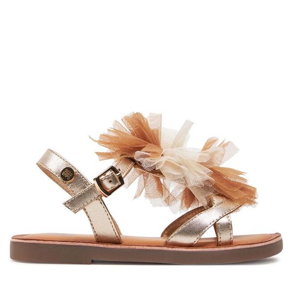 Sandały Gioseppo. Żółte sandały dziewczęce Gioseppo, bez zapięcia. Za 259.99 zł.