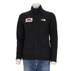 Second life - The North Face kurtka polarowa damska - Jak nowy. Czarne kurtki damskie The North Face, l, bez wzorów, z materiału, bez kaptura. Za 149.06 zł.