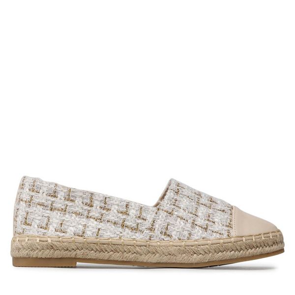 Espadryle DeeZee. Brązowe espadryle damskie DeeZee, bez wzorów, bez obcasa, bez zapięcia. Za 99.99 zł.