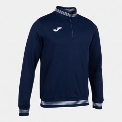 Bluza do piłki nożnej męska Joma Campus III. Niebieskie bluzy męskie Joma, m, bez wzorów, bez kaptura. Za 162.50 zł.