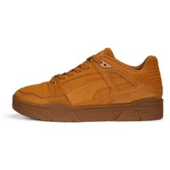Buty sportowe męskie Puma SLIPSTREAM SUEDE. Brązowe buty sportowe męskie Puma, bez zapięcia. Za 590.00 zł.