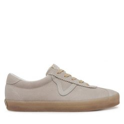 Tenisówki Vans. Brązowe trampki męskie Vans, bez wzorów, sportowe, bez zapięcia. Za 239.99 zł.