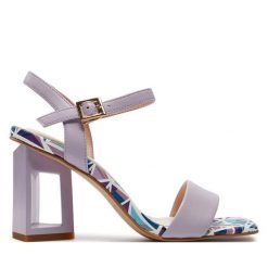 Sandały Loretta Vitale. Sandały damskie Loretta Vitale, bez wzorów, bez obcasa, na słupku, bez zapięcia. Za 219.99 zł.