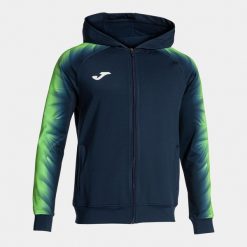 Bluza dresowa z kapturem Joma Elite XI. Niebieskie bluzy męskie Joma, m, bez wzorów, z dresówki, z kapturem, na fitness i siłownię. Za 294.80 zł.