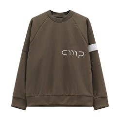 Bluza z poliestru CMP. Szare bluzy męskie CMP, l, bez wzorów, z materiału, bez kaptura. Za 312.50 zł.