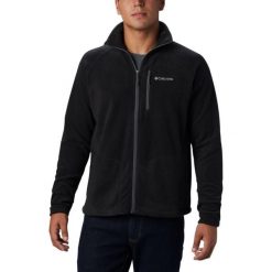Bluza polarowa turystyczna męska Columbia Fast Trek II FZ. Czarne bluzy męskie Columbia, m, bez wzorów, z polaru, bez kaptura. Za 177.99 zł.