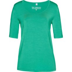 T-shirt z modalu bonprix szmaragdowy. T-shirty damskie marki DOMYOS. Za 37.99 zł.