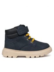 Geox Trapery B05U B4662B 032FU C0045 M Granatowy. Niebieskie buty zimowe chłopięce Geox, bez wzorów, z materiału, bez zapięcia. Za 239.99 zł.