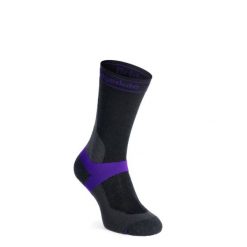 Skarpety damskie Bridgedale MTB Mid Season Weight T2 Merino Sport Boot. Czarne obuwie sportowe damskie Bridgedale, bez wzorów, rowerowe. Za 85.99 zł.