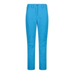 Spodnie damskie narciarskie CMP 3W20636. Niebieskie spodnie snowboardowe damskie CMP, l, bez wzorów, narciarskie. Za 366.95 zł.