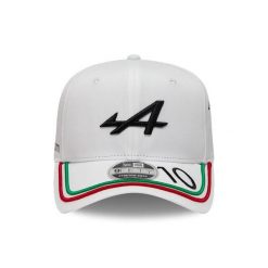 Czapka z daszkiem New Era Monza PG 9FIFTY PC Renaul. Białe czapki i kapelusze męskie New Era, bez wzorów. Za 214.99 zł.