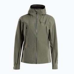 Kurtka przeciwdeszczowa damska Marmot Minimalist Pro Gore Tex. Zielone kurtki damskie Marmot, xs, bez wzorów, z gore-texu, bez kaptura. Za 659.99 zł.