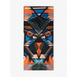 Chusta wielofunkcyjna Buff CoolNet UV+ Kids - bok multi. Żółte szaliki dla dzieci Buff, bez wzorów. Za 74.99 zł.