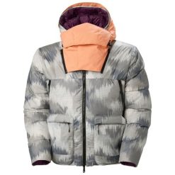 Kurtka narciarska Helly Hansen Arc. Brązowe kurtki sportowe damskie Helly Hansen, na zimę, bez wzorów, bez kaptura, narciarskie. W wyprzedaży za 2,206.50 zł.