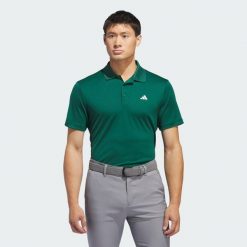 Koszulka Adi Performance Polo. Zielone buty sportowe męskie Adidas, m, bez wzorów, z materiału, bez kołnierzyka, bez ramiączek, na golfa. Za 219.00 zł.