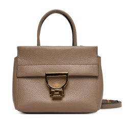 Torebka Coccinelle. Brązowe torebki do ręki damskie Coccinelle, bez wzorów, klasyczne, bez dodatków. Za 909.00 zł.