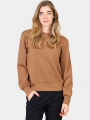 Sweter Damski Luhta Harjavalta. Zielone swetry damskie Luhta, xl, bez wzorów, z materiału, eleganckie, bez kołnierzyka, bez ramiączek, długie, bez kaptura. Za 279.00 zł.