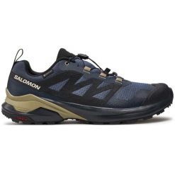 Buty do biegania męskie Salomon Trailowe X-adventure Gtx Gore-tex. Brązowe buty sportowe męskie Salomon, z gore-texu, bez zapięcia, do biegania, gore-tex. Za 623.00 zł.
