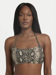 MICHAEL Michael Kors Góra od bikini MM05923 Czarny. Czarne bikini damskie MICHAEL Michael Kors, l, bez wzorów. Za 505.99 zł.