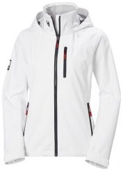 Kurtka uniwersalna damska Helly Hansen Crew. Białe kurtki damskie Helly Hansen, s, z aplikacjami, z materiału, z kapturem. Za 823.10 zł.