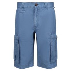 Męskie Szorty Shorebay. Niebieskie krótkie spodenki sportowe męskie Regatta, m, bez wzorów, trekkingowe. Za 95.99 zł.