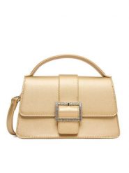 Nine West Torebka CEO-MISSISIPI-III-KY159 Złoty. Żółte torebki do ręki damskie Nine West, bez wzorów, z materiału, bez dodatków. Za 199.99 zł.