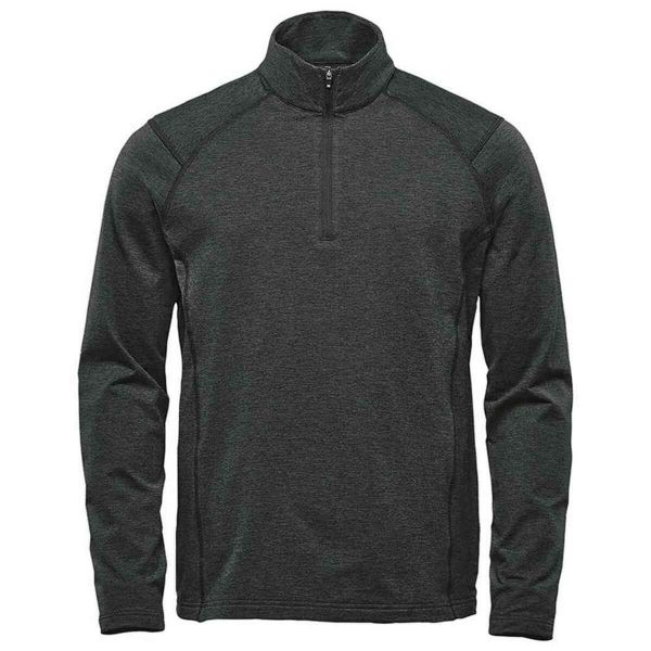 Męska Bluza Treeline Performance Quarter Zip. Brązowe bluzy męskie STORMTECH, m, bez wzorów, z elastanu, z kapturem, na fitness i siłownię. Za 386.99 zł.
