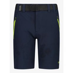 Spodenki chłopięce CMP Echoluxe. Niebieskie szorty dla chłopców CMP, bez wzorów, sportowe. Za 109.99 zł.
