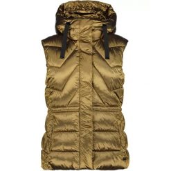Kamizelka Luhta Haukharja - żółta. Żółte kurtki sportowe damskie Luhta, na zimę, xl, bez wzorów, bez kaptura. Za 599.00 zł.