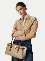 MICHAEL Michael Kors Torebka 30T6GNXT0T Beżowy. Brązowe torebki do ręki damskie MICHAEL Michael Kors, bez wzorów, ze skóry, bez dodatków. Za 1,329.00 zł.