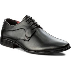 Półbuty VAPIANO - M1400011-1 Czarny. Czarne eleganckie półbuty Vapiano, z materiału. Za 99.99 zł.