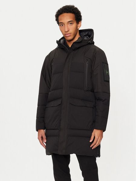 BOSS Kurtka puchowa 50515113 Czarny Regular Fit. Czarne kurtki męskie Boss, m, bez wzorów, z puchu, bez kaptura. Za 1,469.99 zł.